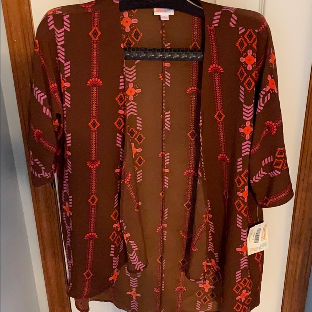 LuLaRoe Lindsay coverup, size small